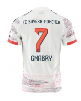 Bayern Munich Serge Gnabry #7 Maglia Gara Trasferta Repliche 2025-26 Maniche Corte
